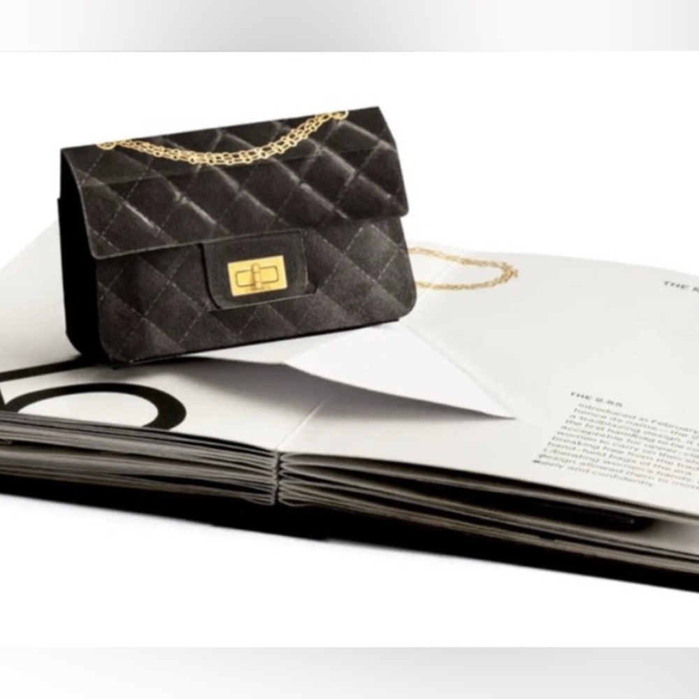 CHANEL Black and White Fashion Pop-Up Book